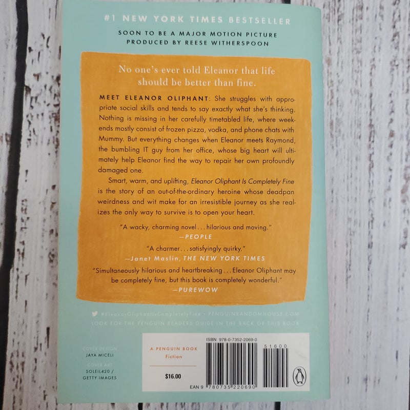 Eleanor Oliphant Is Completely Fine
