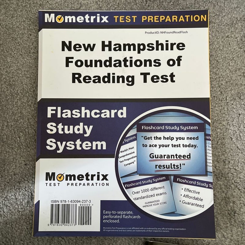 Mometrix New Hampshire Foundations Of Reading Flashcards