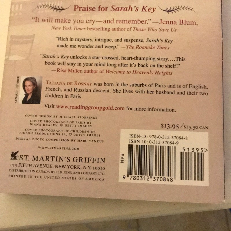 Sarah's Key