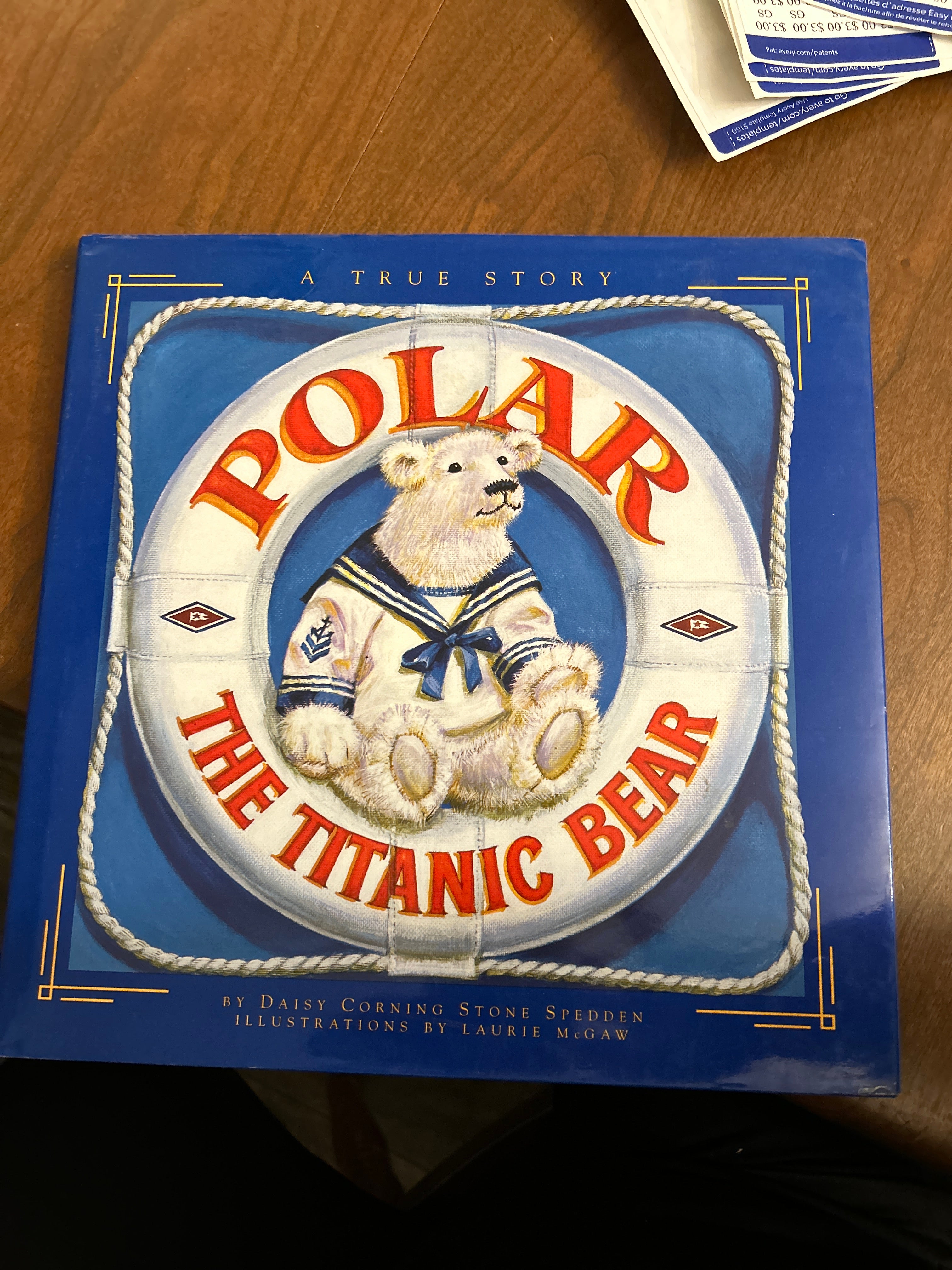 Polar the Titanic Bear