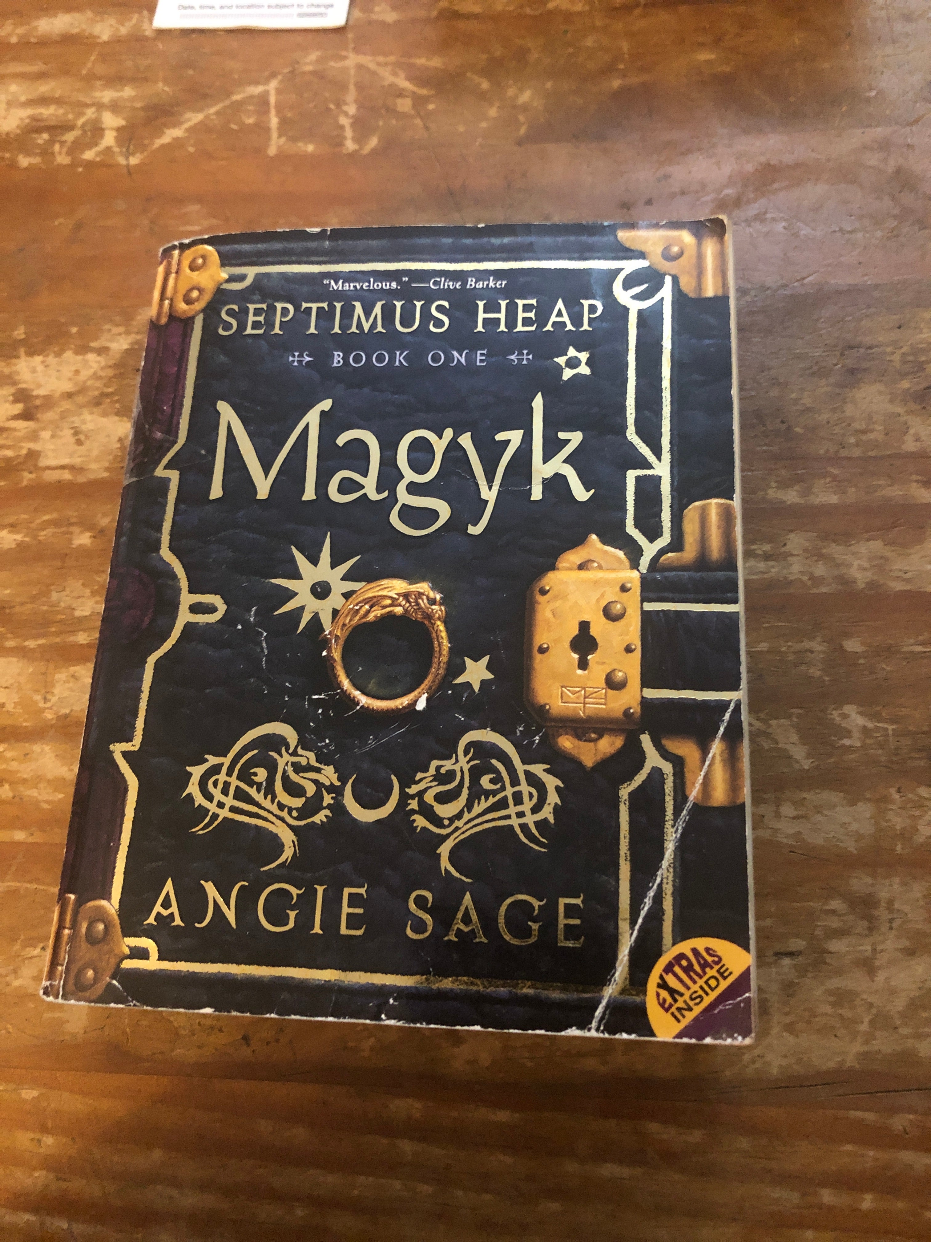 Septimus Heap, Book One: Magyk