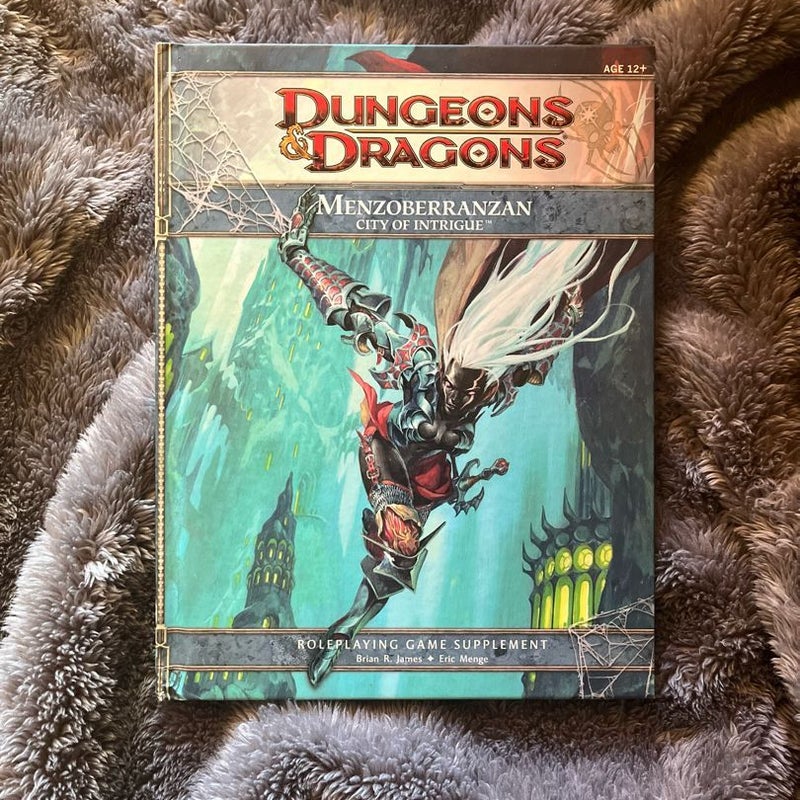 Menzoberranzan: City of Intrigue (Oiriginal Hardback)
