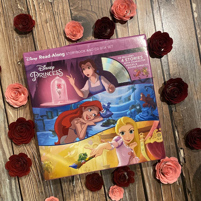 Disney Princess Read-Along Storybook and CD Boxed Set