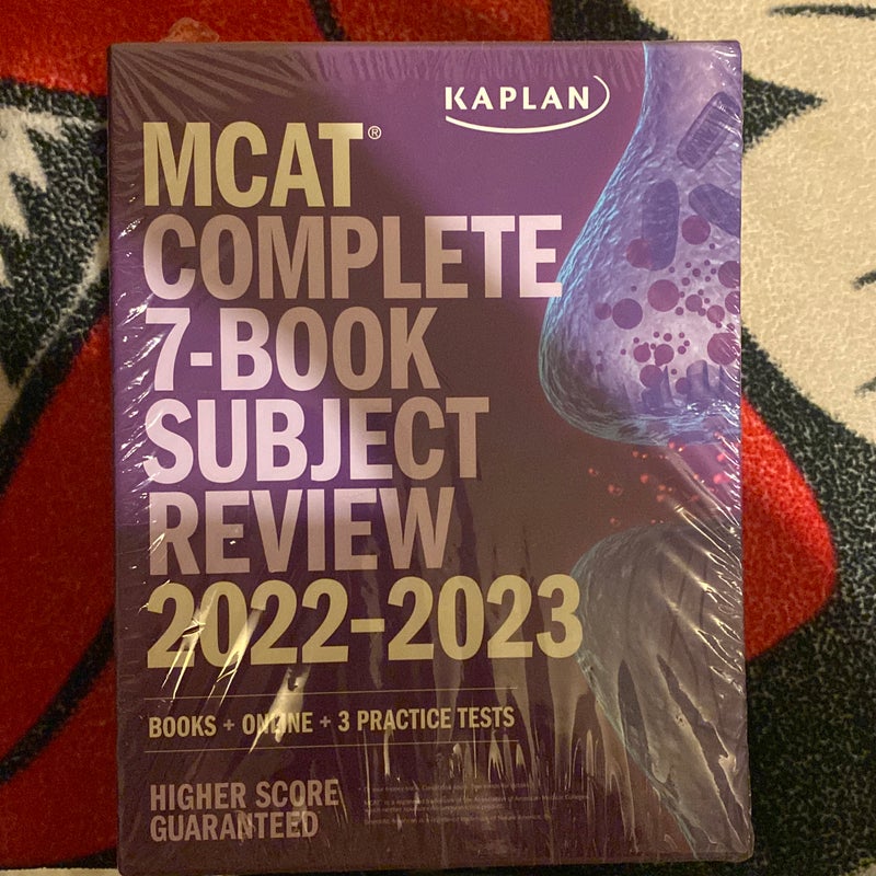 MCAT Complete 7-Book Subject Review 2022-2023