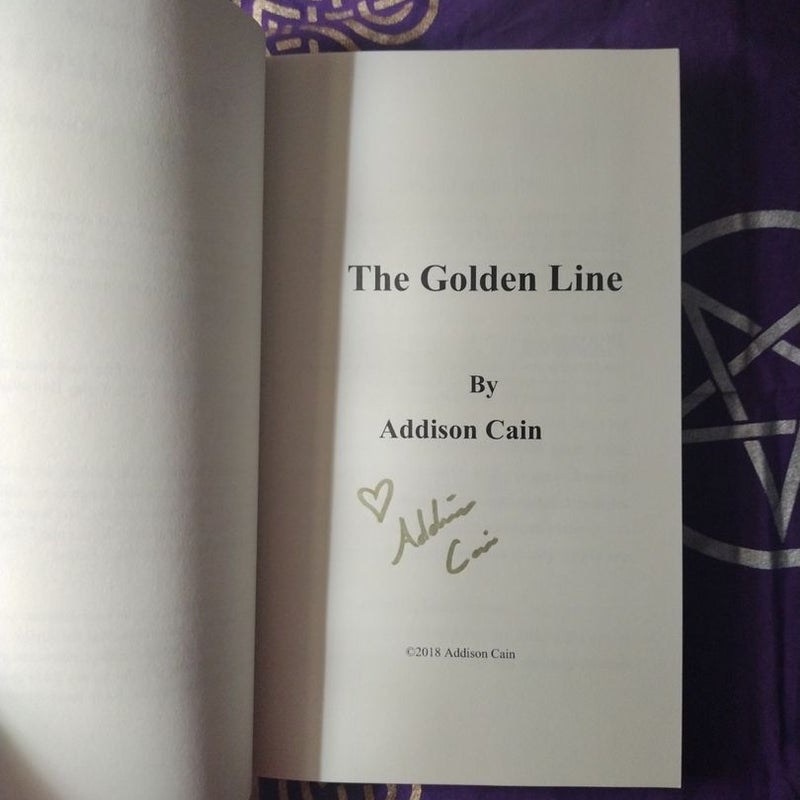 The Golden Line ( Signed )