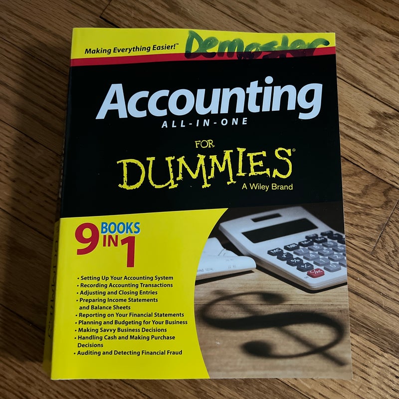 Accounting All-In-One for Dummies