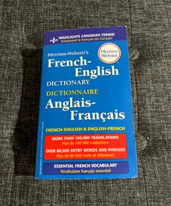 Merriam-Webster's French-English Dictionary