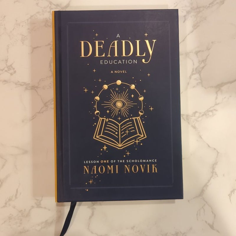 A Deadly Education by Naomi Novik, Hardcover