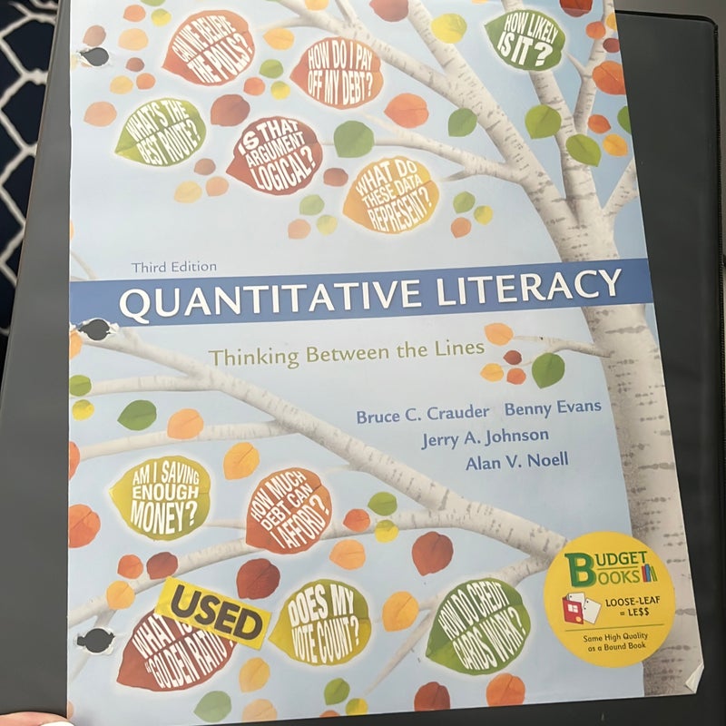 Loose-Leaf Version for Quantitative Literacy