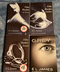 Fifty Shades of Grey (4 books) 