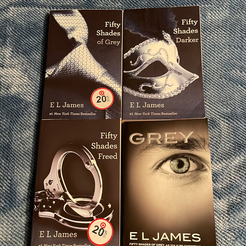 Fifty Shades of Grey (4 books) 