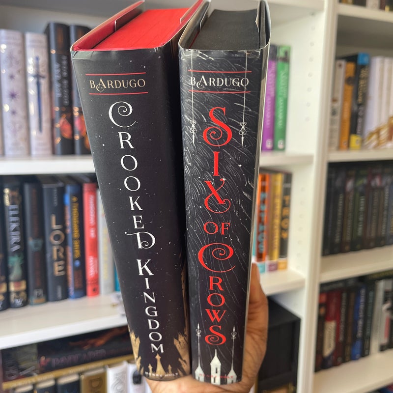 Six of Crows Duology Stenciled/sprayed Edges 