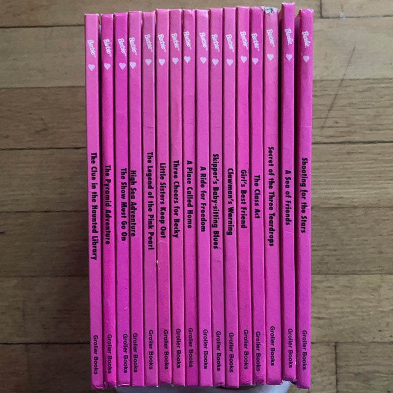 Barbie store hardcover books