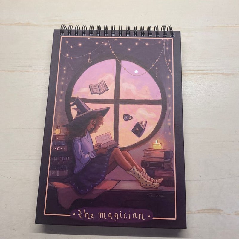 The Magician Tarot Card Sketchbook from Owlcrate