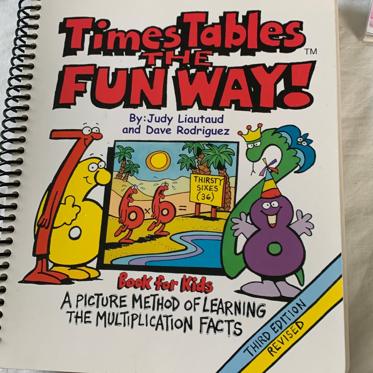 Times Tables the Fun Way Book for Kids Third Edition by Judy Liautaud ...