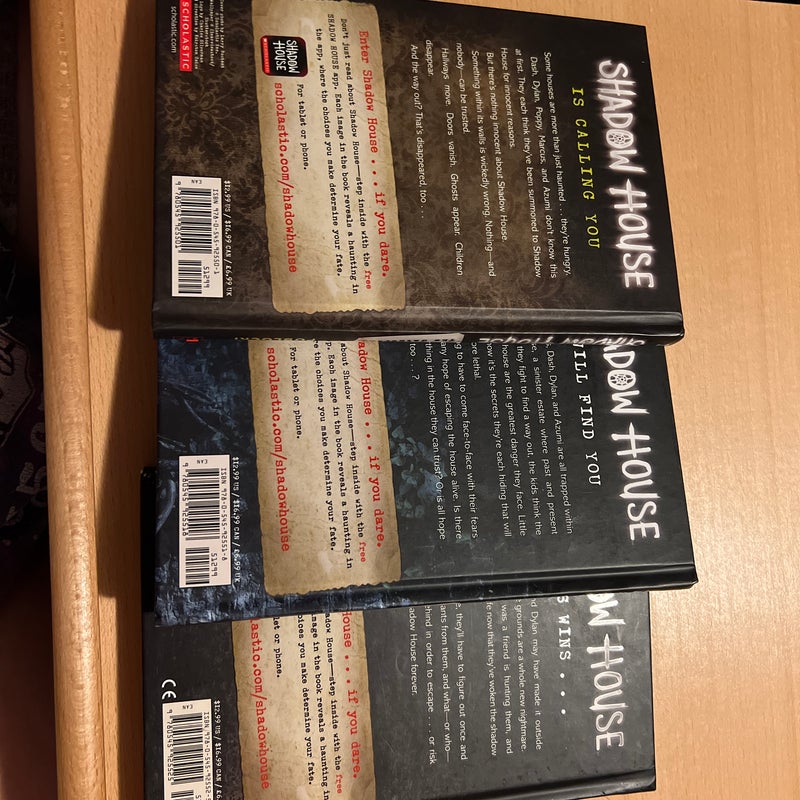 Shadow House Books 1-3