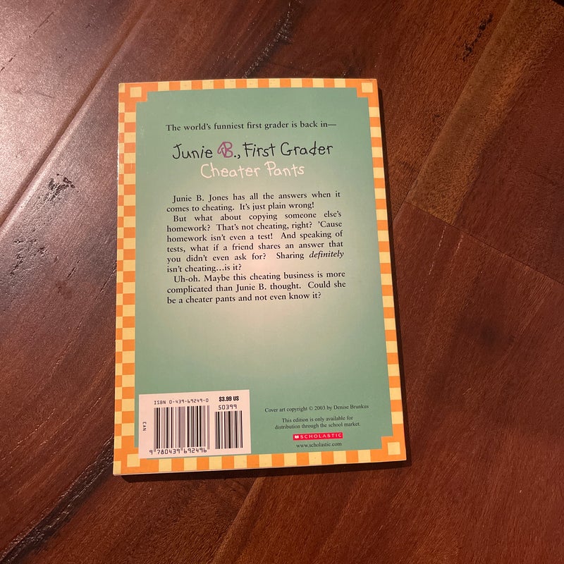Junie B., First Grader Cheater Pants 