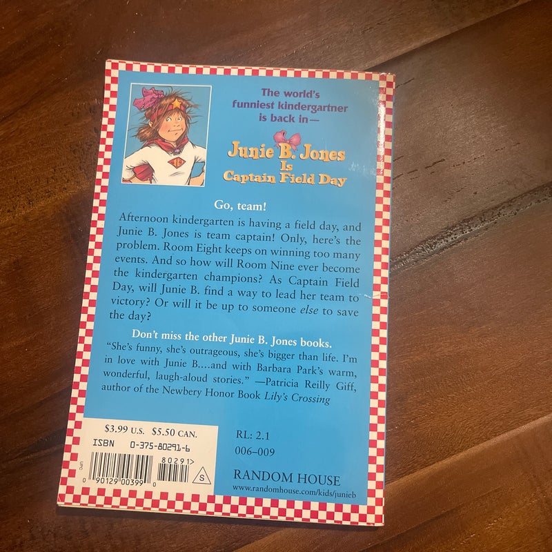 Junie B. Jones is Captain Field Day