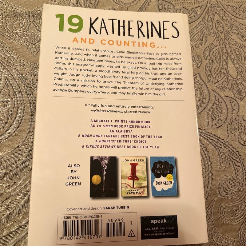 An Abundance of Katherines