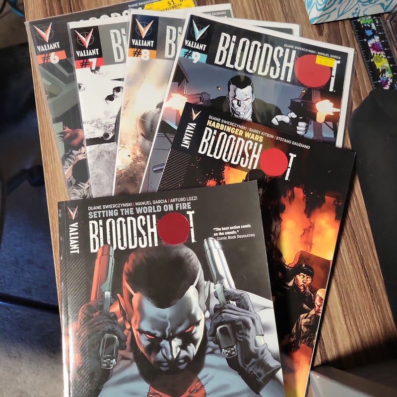 Bloodshot vol. 1 & 3, singles 6-9