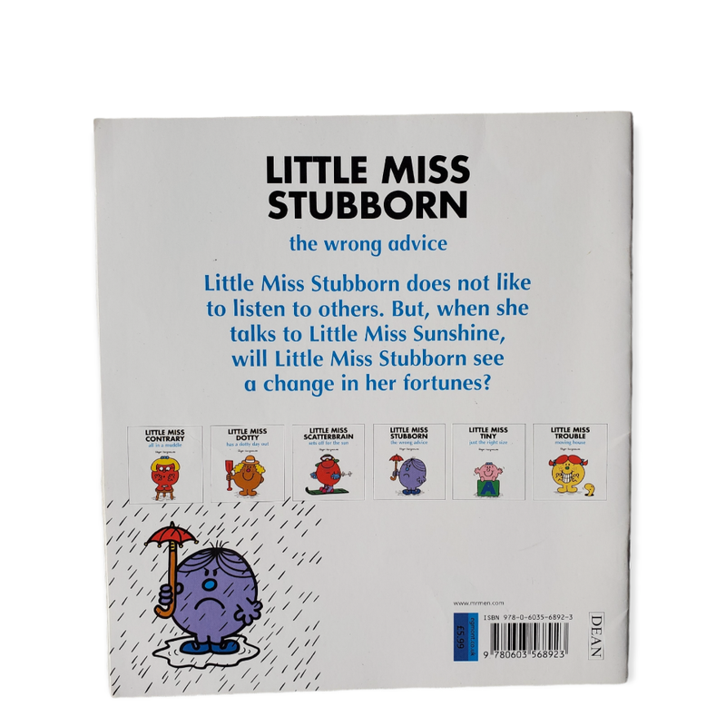 Little Miss Stubborn the Wrong Advice