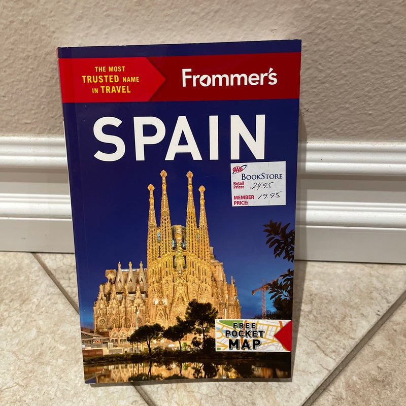 Spain Frommer's Book. Excellent condition.