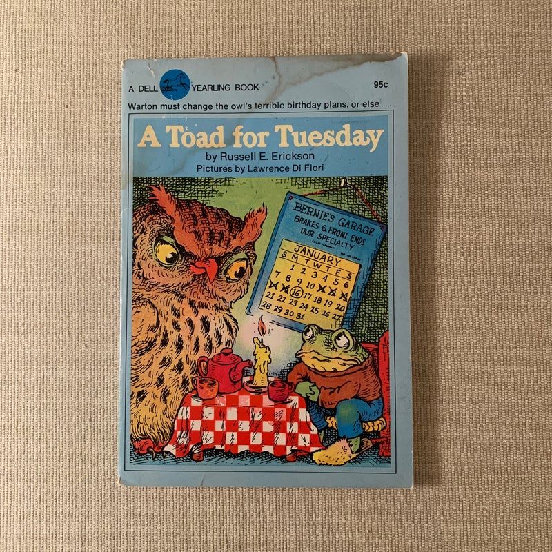 A Toad for Tuesday