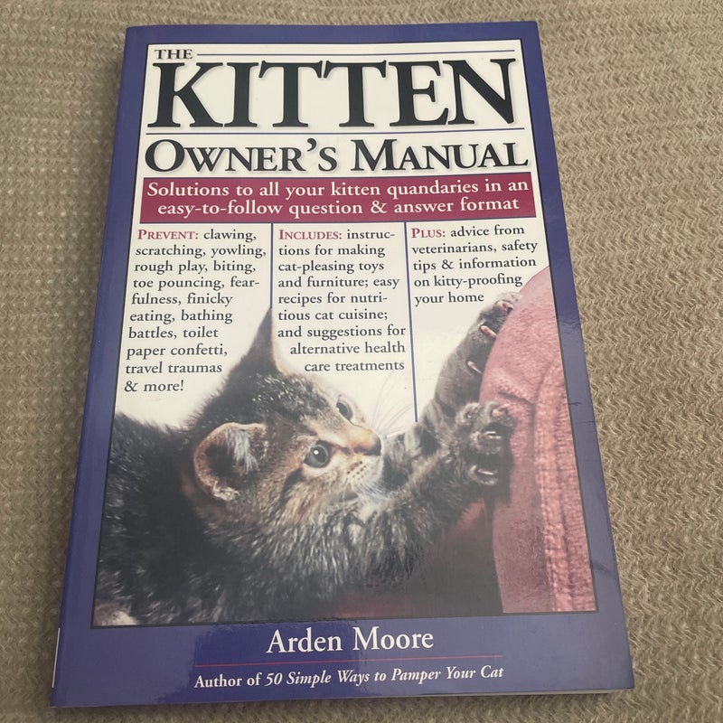 The Kitten Owner's Manual