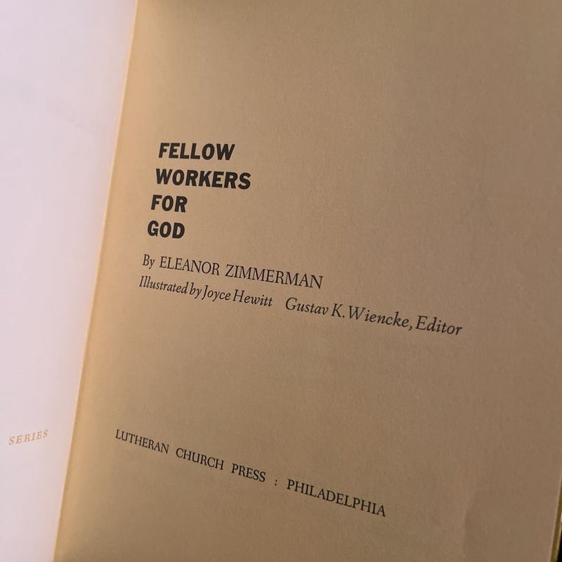 Fellow Workers for God