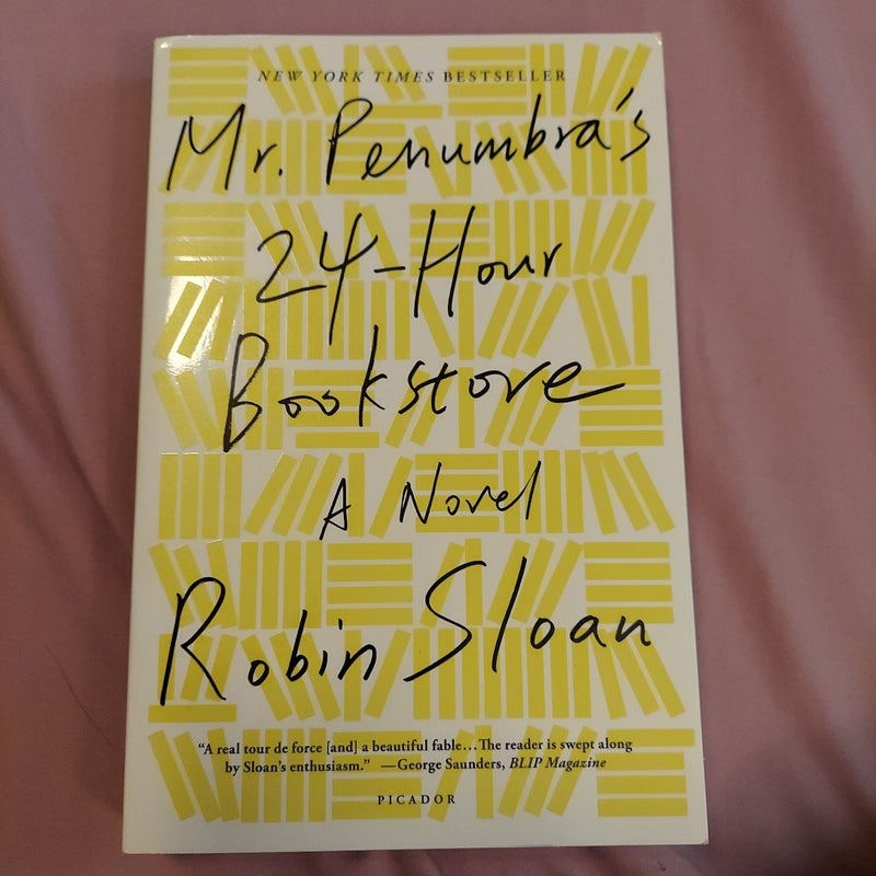 Mr. Penumbra's 24-Hour Bookstore