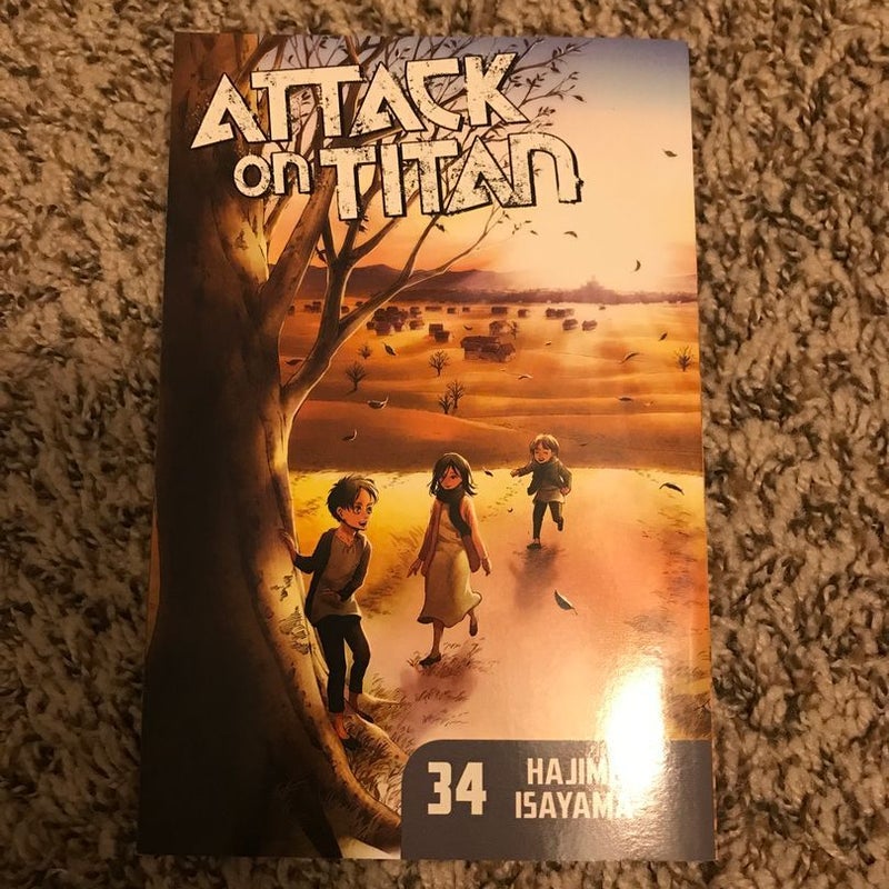 Attack on Titan 34 by Hajime Isayama