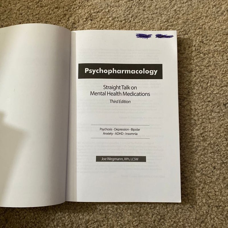 Psychopharmacology