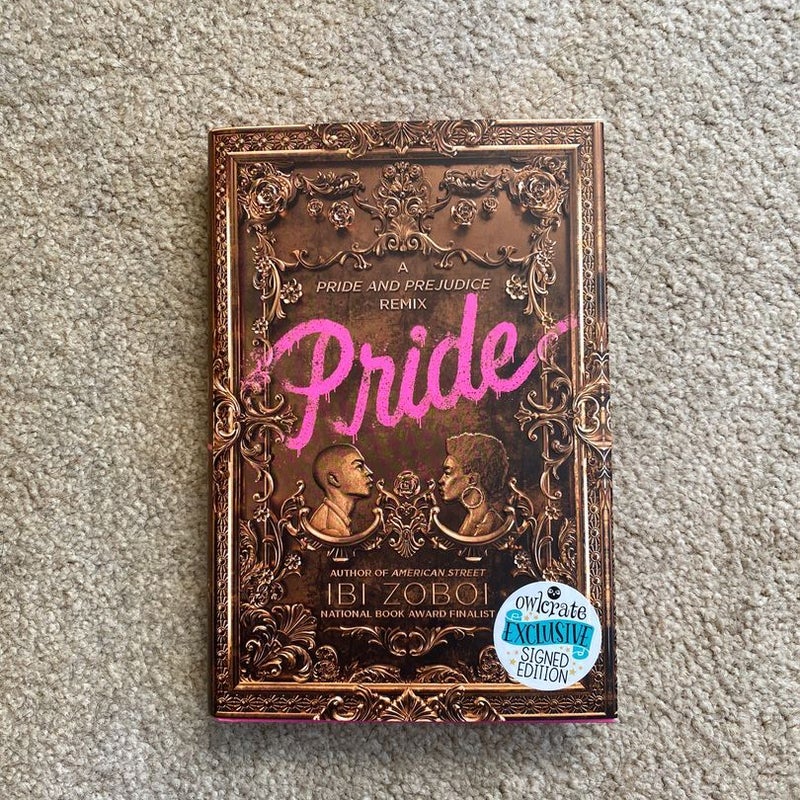 Pride Owl Crate Edition Signed w/ Author Letter