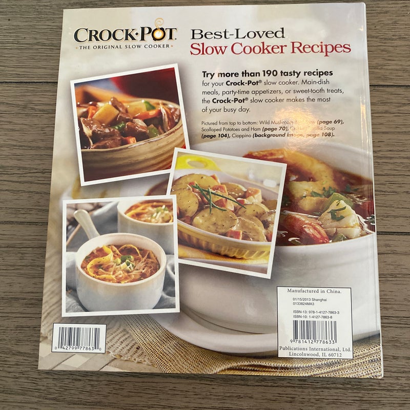 Crock-Pot Best-Loved Slow Cooker Recipes