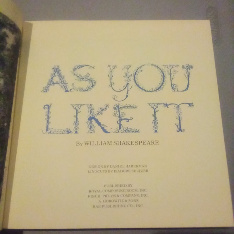  As You Like It - Special Edition 