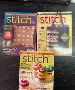 Stitch Magazine (bundle of 3)