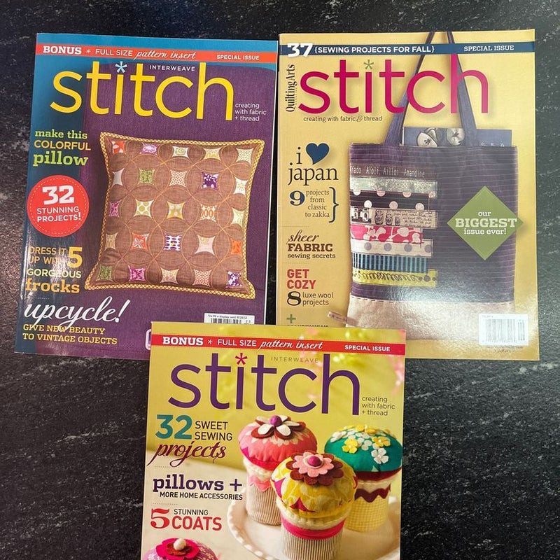 Stitch Magazine (bundle of 3)