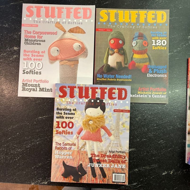 Stuffed Magazine (Lot of 3)