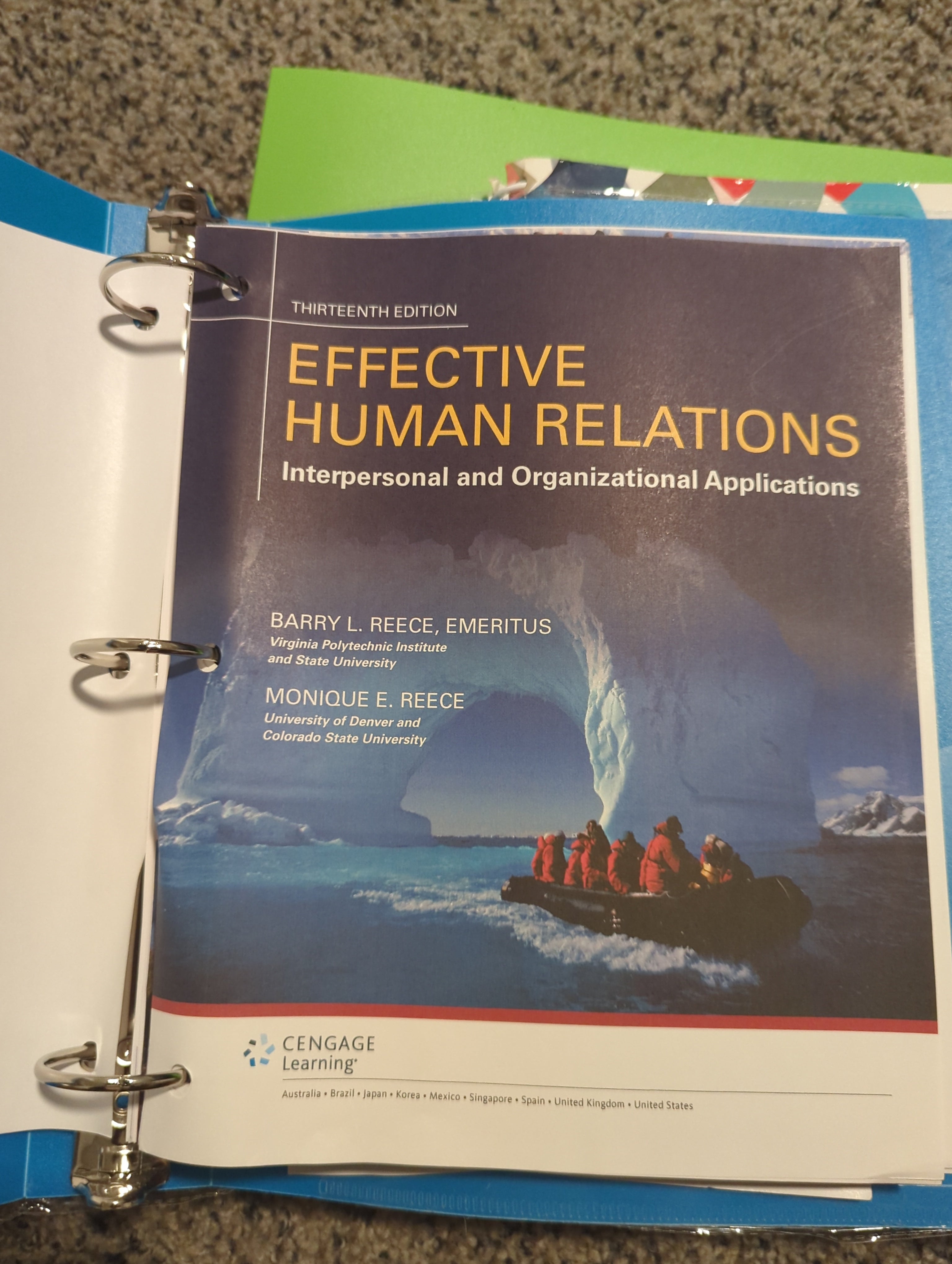 Effective Human Relations