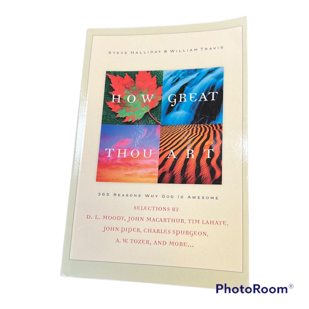 How Great Thou Art: 365 Reasons Why God Is Awesome: Halliday, Steve,  Travis, William G.: 9781590528112: : Books