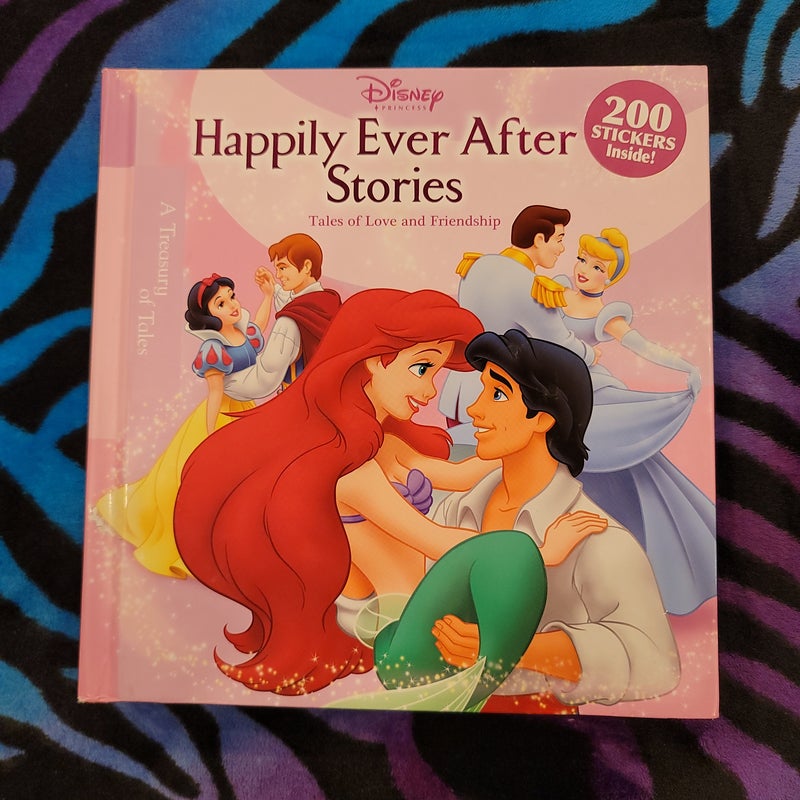 Disney Happily Ever after Stories hardcover , no stickers