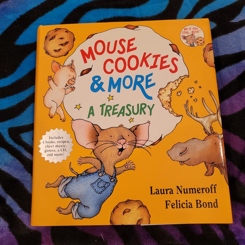 Mouse Cookies and More - 4 story books CD music games recipes