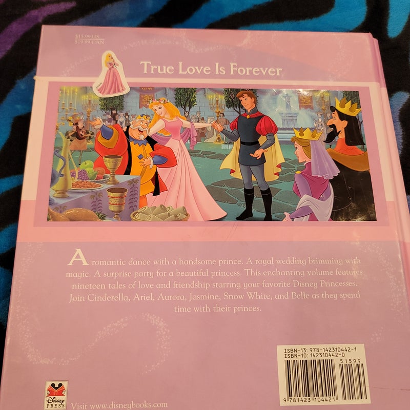 Disney Happily Ever after Stories hardcover , no stickers