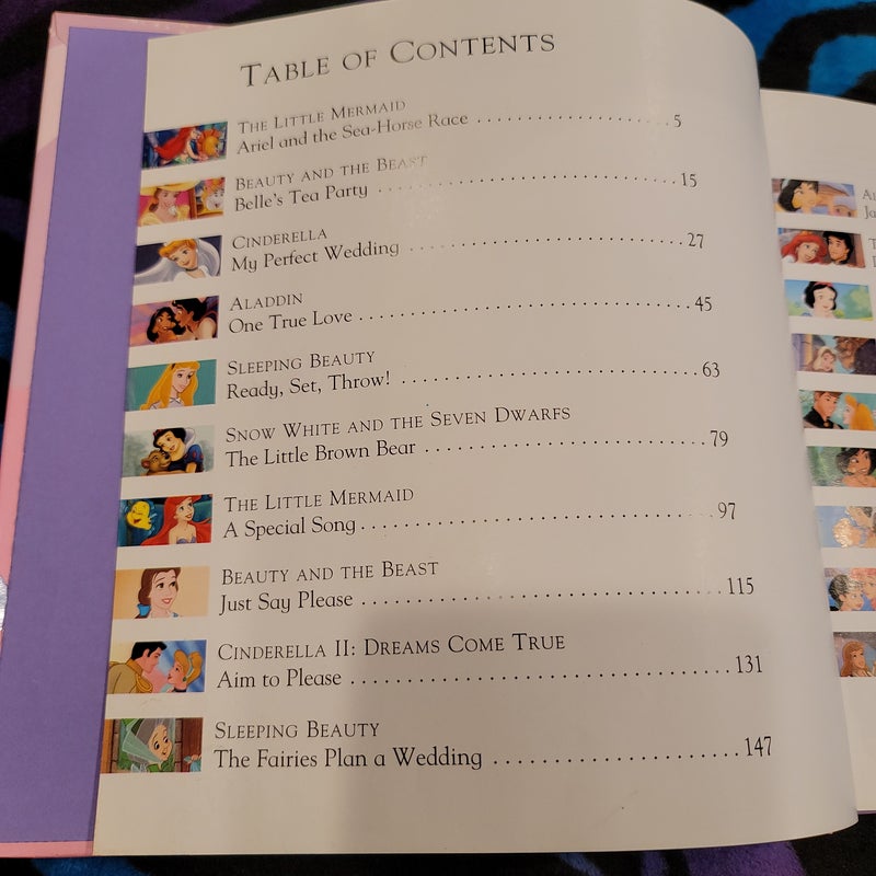 Disney Happily Ever after Stories hardcover , no stickers