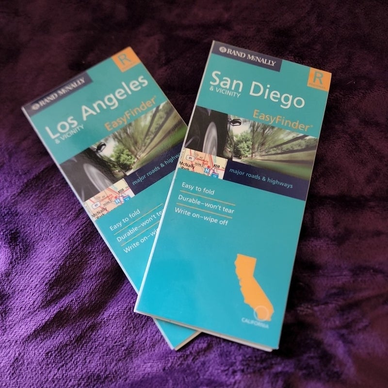 EasyFinder maps: LA and San Diego