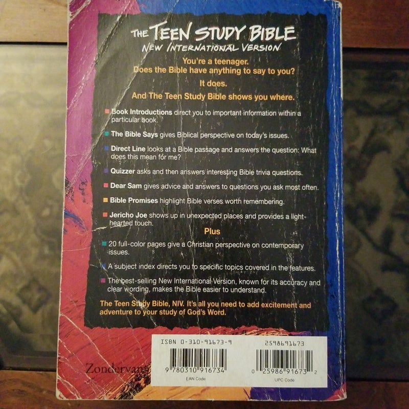 The Teen Study Bible NIV