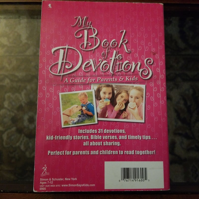 My Book Devotions about Sharing 