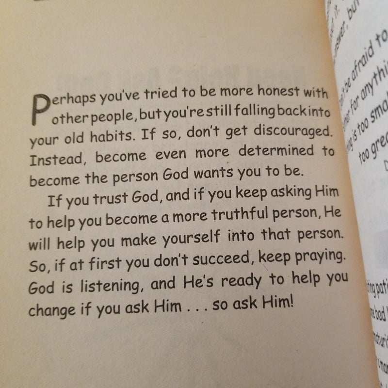 My book Devotions about Honesty 