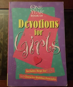 The one year book of devotions for girls.