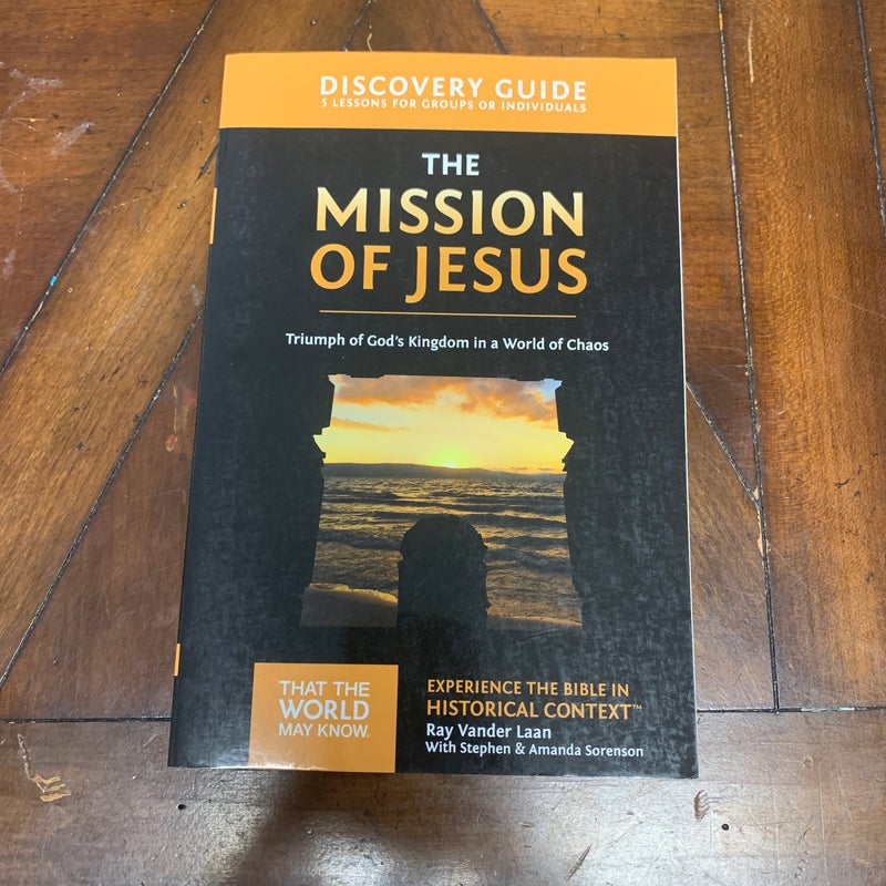 The Mission of Jesus Discovery Guide